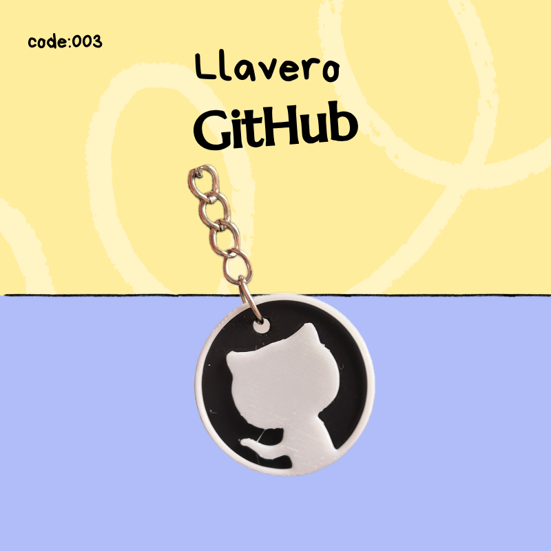 Llavero GitHub